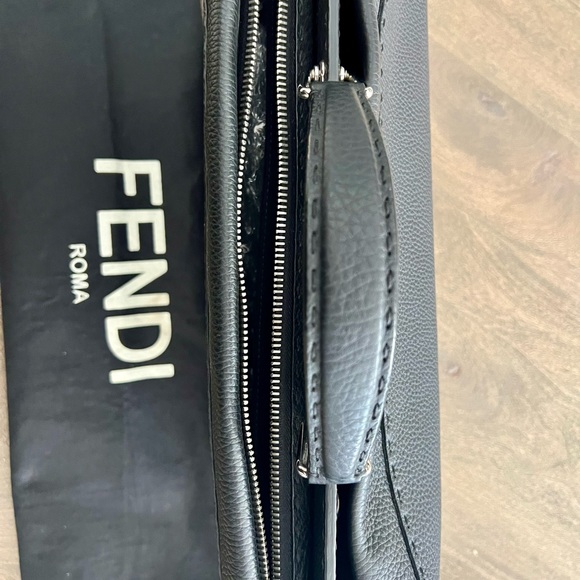 FENDI PEEKABOO Iconic Medium SELLERIA 2 Way Bag - Picture 6 of 16